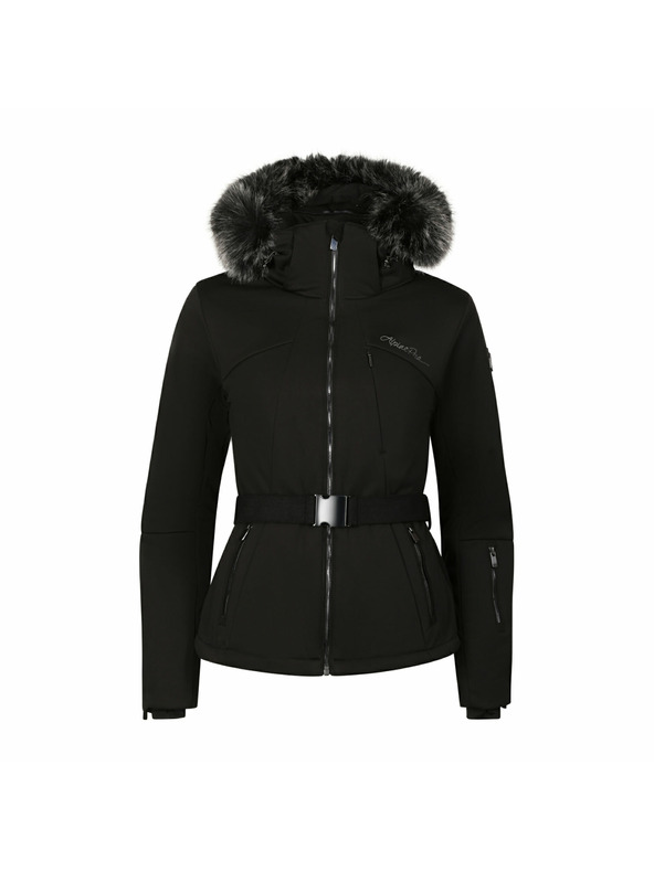 ALPINE PRO Dámska lyžařská softshellová bunda s membránu ALPINE PRO DOWELA 2 black