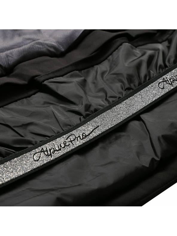 ALPINE PRO Dámska lyžařská softshellová bunda s membránu ALPINE PRO DOWELA 2 black