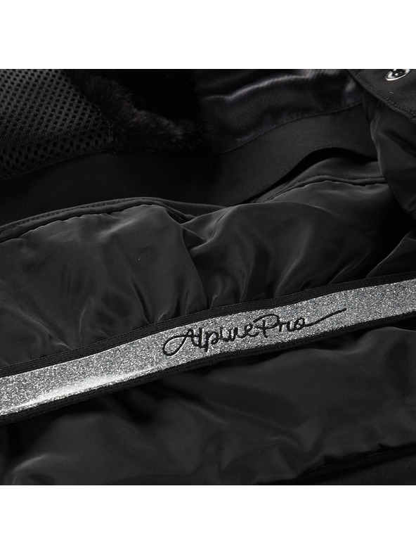 ALPINE PRO Dámská lyžařská bunda s membránou ptx snow ALPINE PRO NADDRA black