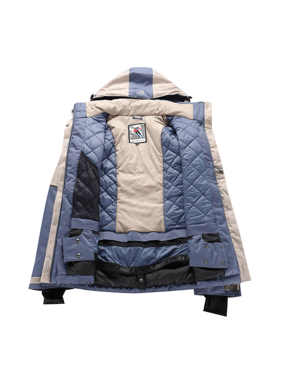 ALPINE PRO Dámská lyžařská bunda s membranou ptx snow ALPINE PRO DEARA 2 simply taupe