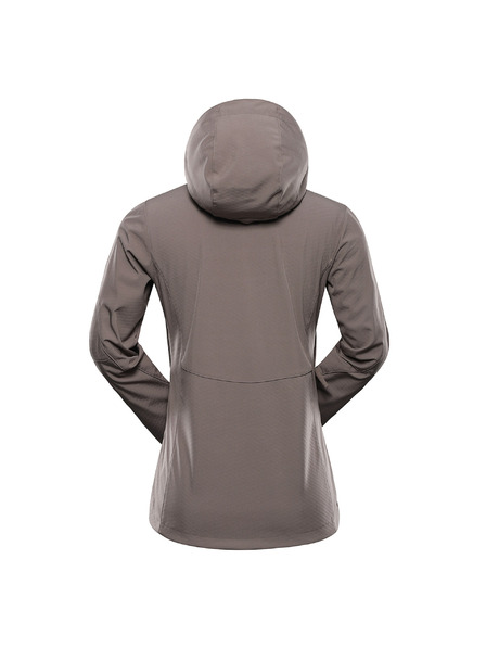ALPINE PRO Dámská softshellová bunda s membránou ALPINE PRO HOORA 2 driftwood