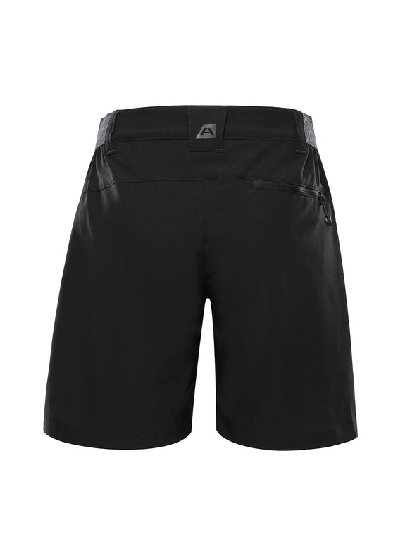 ALPINE PRO Dámské rychleschnoucí kraťasy ALPINE PRO ZAMBA 4 black