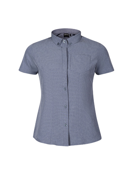 ALPINE PRO Dámská rychleschnoucí košile ALPINE PRO WERANA dk.metal blue