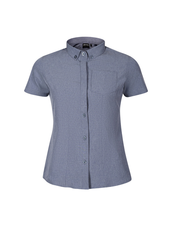 ALPINE PRO Dámská rychleschnoucí košile ALPINE PRO WERANA dk.metal blue