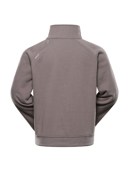 ALPINE PRO Dámská bavlněná mikina ALPINE PRO NEGGA driftwood