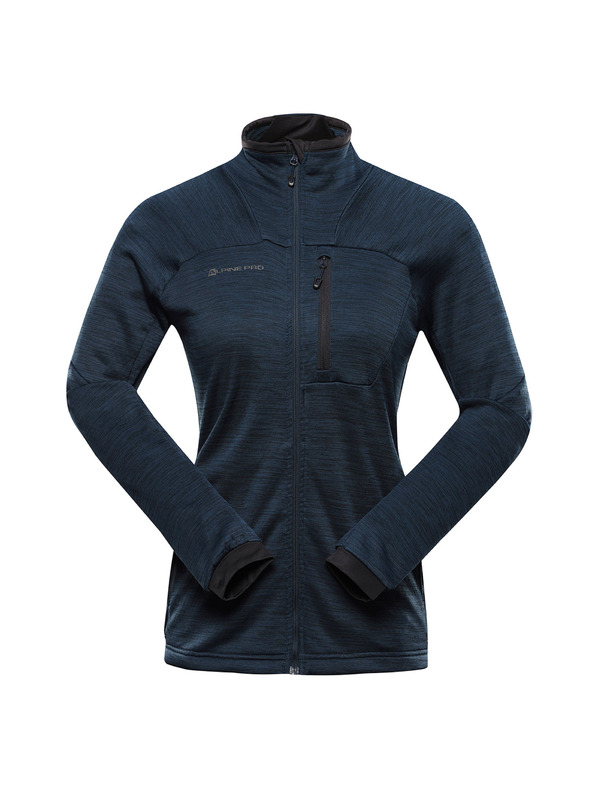 ALPINE PRO Dámská rychleschnoucí mikina ALPINE PRO ONNECA 3 blue wing teal