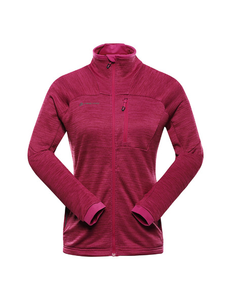 ALPINE PRO Dámská rychleschnoucí mikina ALPINE PRO ONNECA 3 fuchsia red