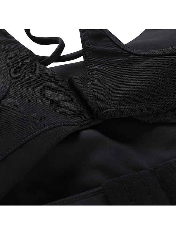 ALPINE PRO Dámský rychleschnoucí top s cool dry ALPINE PRO BRATA black