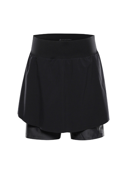 ALPINE PRO Dámská sportovní sukně s cool dry ALPINE PRO SQUERA 2 black