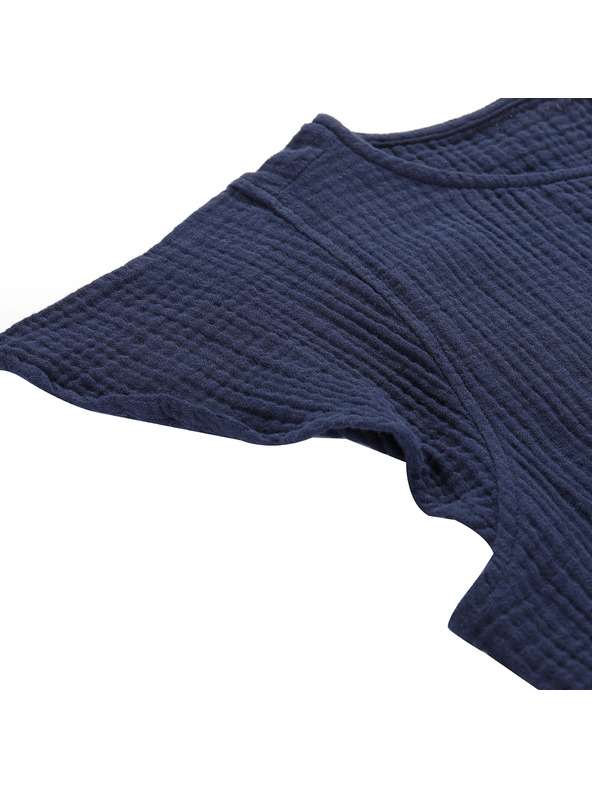 ALPINE PRO Dámské bavlněné šaty ALPINE PRO AKESA moonlit ocean