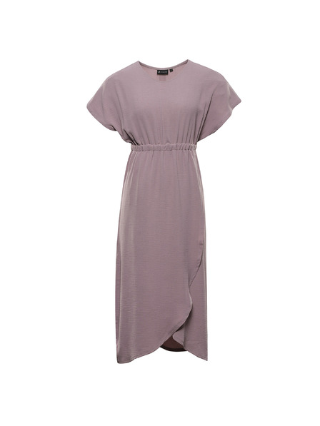 ALPINE PRO Dámské letní šaty ALPINE PRO URAMA quail