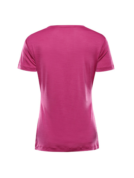 ALPINE PRO Dámské rychleschnoucí triko s cool dry ALPINE PRO BASIKA fuchsia red