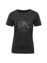 ALPINE PRO Dámské triko z nemačkavého materiálu ALPINE PRO NOGERA black varianta pb