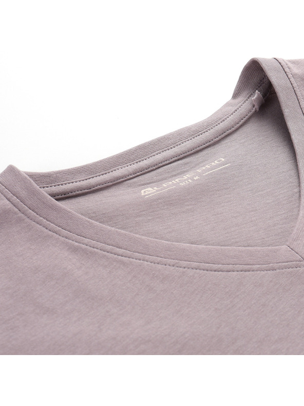 ALPINE PRO Dámské bavlněné triko ALPINE PRO DORENA quail varianta pc