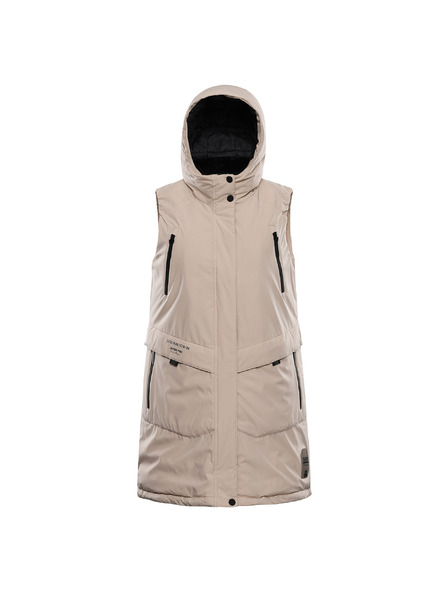 ALPINE PRO Dámská vesta s membránou ptx ALPINE PRO HARDA 2 shifting sand