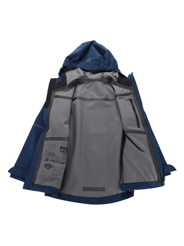 ALPINE PRO Dětská bunda s ptx mebránou ALPINE PRO ZARRO 3 moonlit ocean