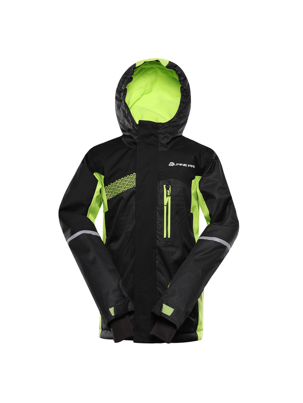 ALPINE PRO Dětská lyžařská bunda s membránou ptx snow ALPINE PRO DEARO 2 black