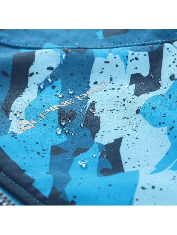 ALPINE PRO Dětská sofshellová bunda ALPINE PRO HOORO 2 moonlit ocean varianta pa