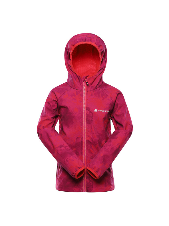 ALPINE PRO Dětská softshellová bunda ALPINE PRO HOORO 2 fuchsia red varianta pb