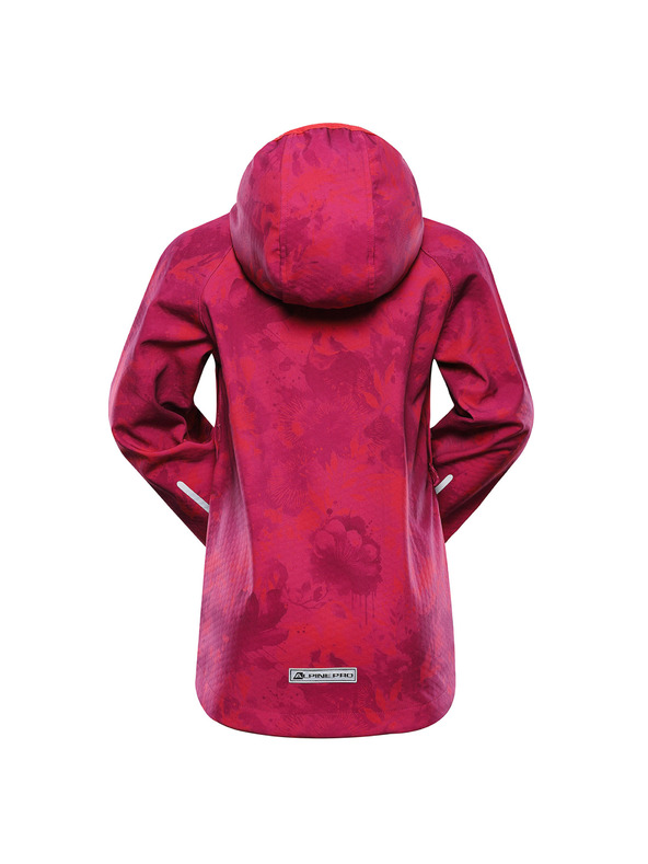 ALPINE PRO Dětská softshellová bunda ALPINE PRO HOORO 2 fuchsia red varianta pb