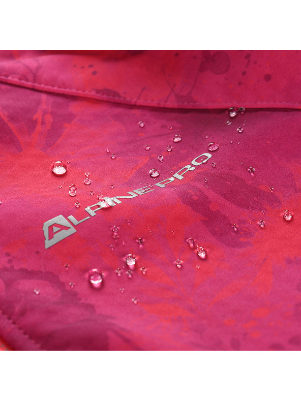 ALPINE PRO Dětská softshellová bunda ALPINE PRO HOORO 2 fuchsia red varianta pb