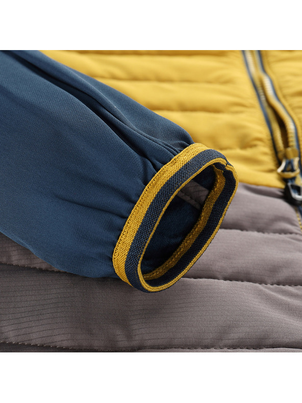 ALPINE PRO Dětská bunda s merino výplní ALPINE PRO GERLO blue wing teal