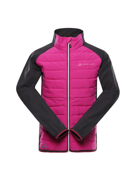 ALPINE PRO Dětská bunda s merino výplní ALPINE PRO GERLO fuchsia red