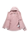 ALPINE PRO Dětská softshellová bunda s membránou ALPINE PRO SPERTO 2 pale mauve