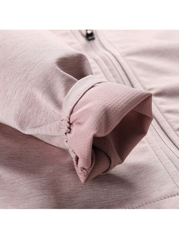 ALPINE PRO Dětská softshellová bunda s membránou ALPINE PRO SPERTO 2 pale mauve