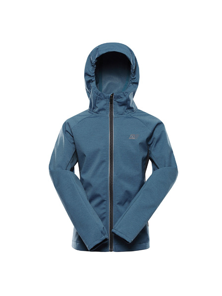 ALPINE PRO Dětská softshellová bunda s membránou ALPINE PRO SPERTO 2 storm blue