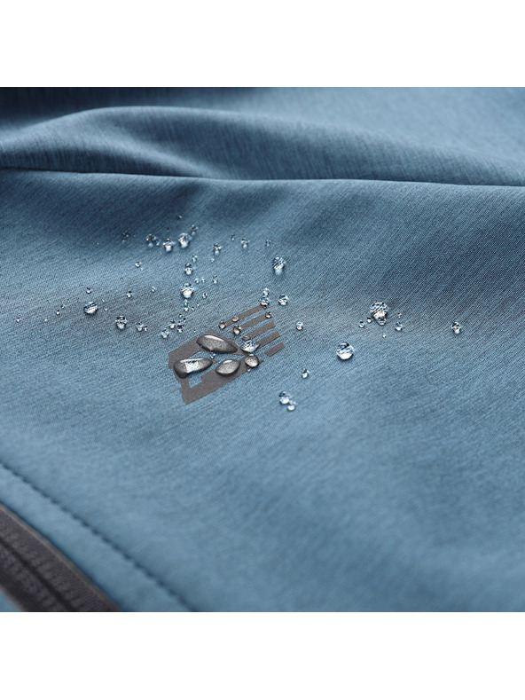ALPINE PRO Dětská softshellová bunda s membránou ALPINE PRO SPERTO 2 storm blue
