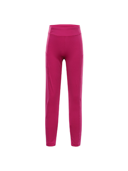 ALPINE PRO Dětské rychleschnoucí legíny ALPINE PRO MARDO 2 fuchsia red