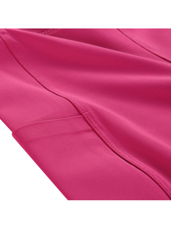 ALPINE PRO Dětské rychleschnoucí legíny ALPINE PRO MARDO 2 fuchsia red