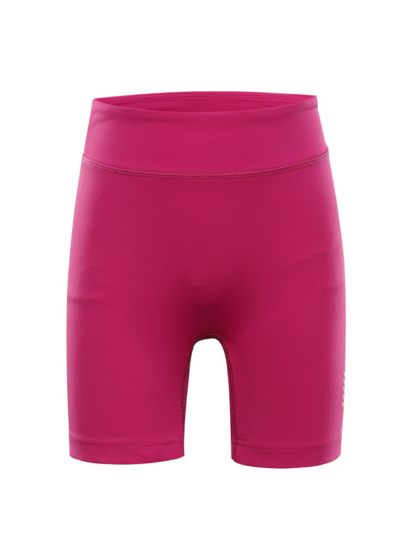 ALPINE PRO Dětské rychleschnoucí legíny ALPINE PRO ELO fuchsia red