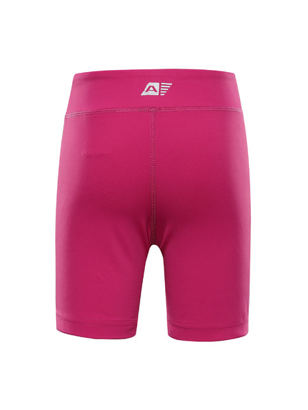ALPINE PRO Dětské rychleschnoucí legíny ALPINE PRO ELO fuchsia red