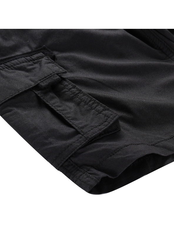 ALPINE PRO Dětské bavlněné kraťasy ALPINE PRO URTO black