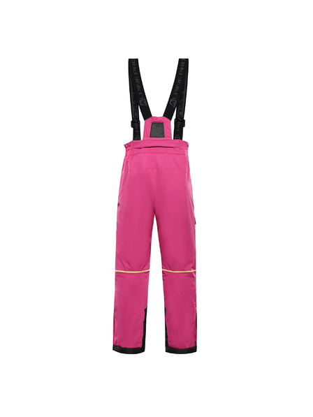 ALPINE PRO Dětské lyžařské kalhoty s membránou ptx snow ALPINE PRO WERADO 2 fuchsia fedora