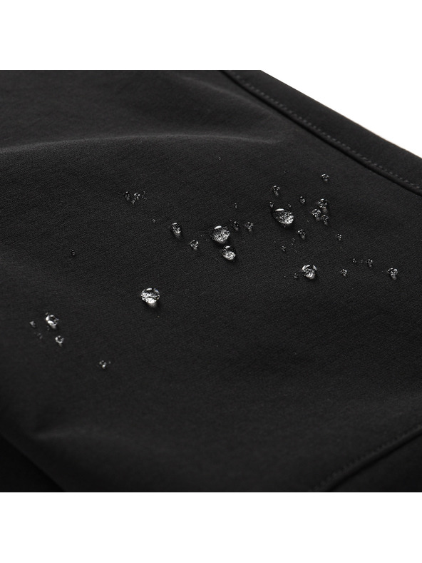 ALPINE PRO Dětské softshellové kalhoty ALPINE PRO ATEMO black