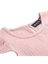 ALPINE PRO Dětské bavlněné šaty ALPINE PRO ILERO pale mauve