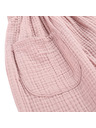 ALPINE PRO Dětské bavlněné šaty ALPINE PRO ILERO pale mauve