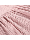ALPINE PRO Dětské bavlněné šaty ALPINE PRO ILERO pale mauve