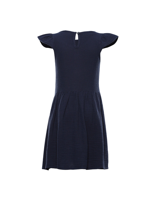 ALPINE PRO Dětské bavlněné šaty ALPINE PRO ILERO moonlit ocean