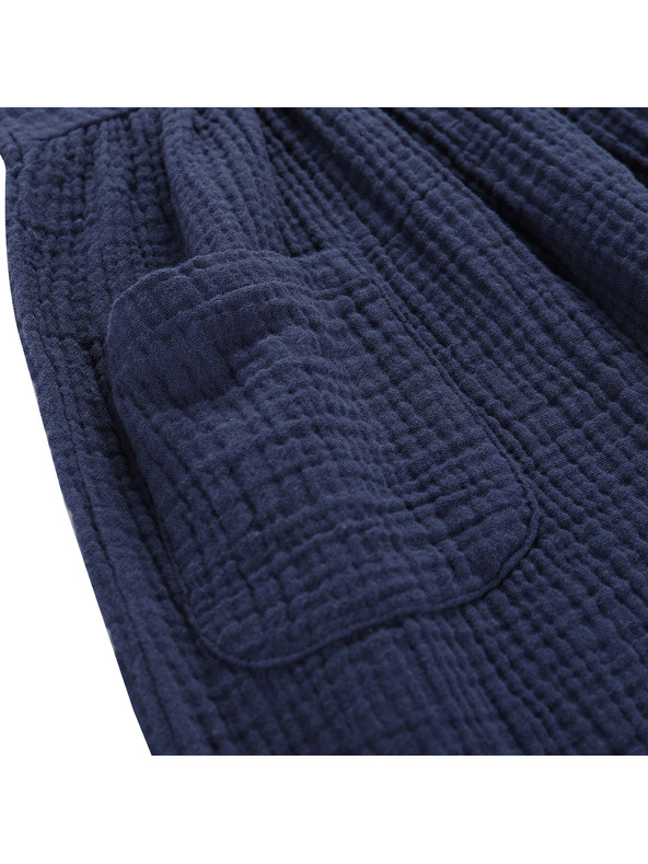 ALPINE PRO Dětské bavlněné šaty ALPINE PRO ILERO moonlit ocean