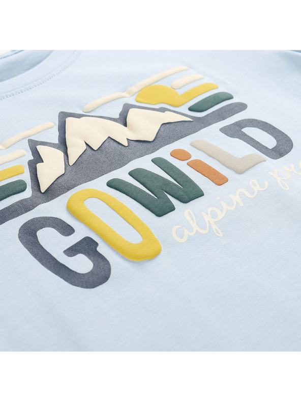 ALPINE PRO Dětské bavlněné triko ALPINE PRO DORGO skyride varianta pd