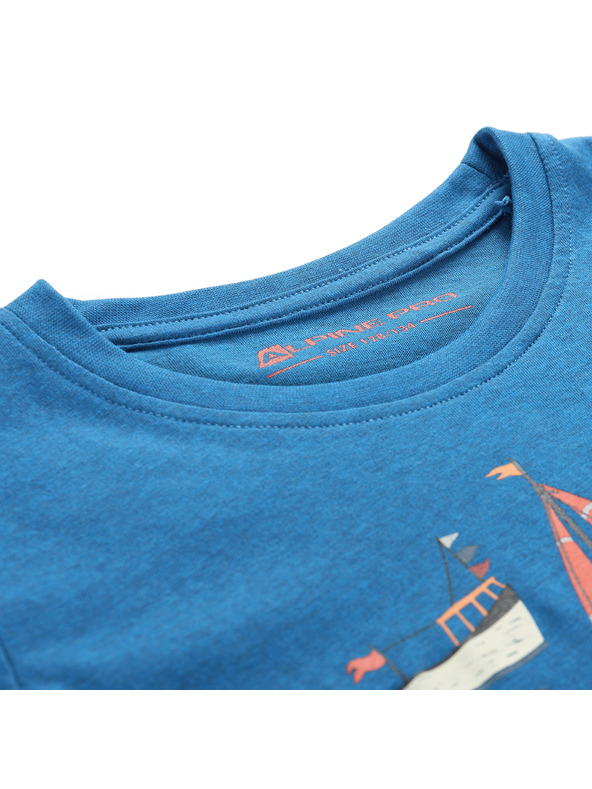 ALPINE PRO Dětské triko z nemačkavého materiálu ALPINE PRO BIGERO 2 moonlit ocean varianta pb