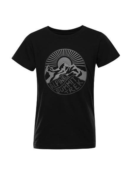 ALPINE PRO Dětské rychleschnoucí triko ALPINE PRO REJO 2 black varianta pb