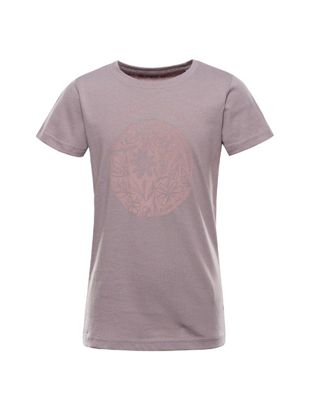 ALPINE PRO Dětské triko z organické bavlny ALPINE PRO TERMESO 2 quail varianta pb