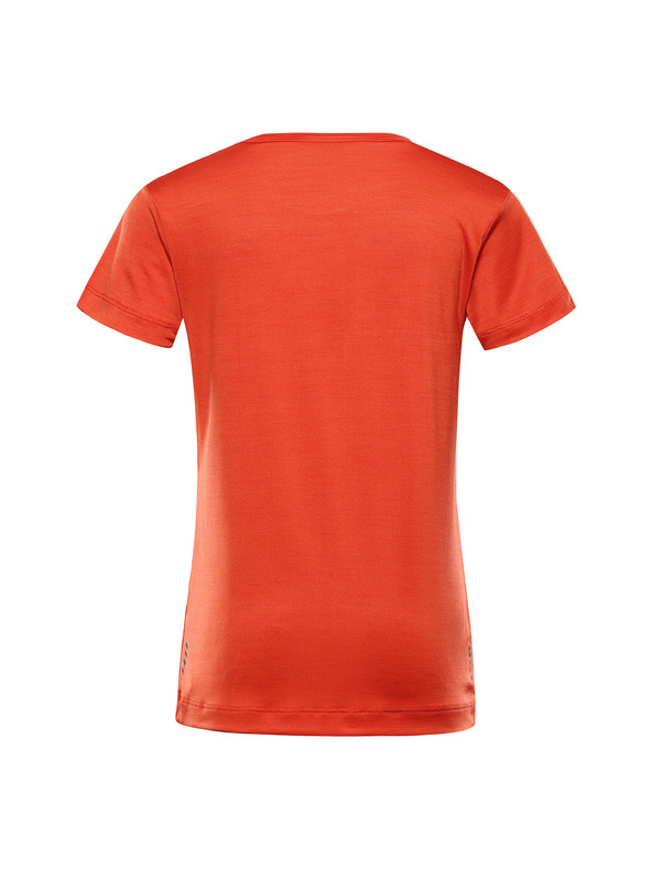 ALPINE PRO Dětské rychleschnoucí triko ALPINE PRO BASIKO orange.com