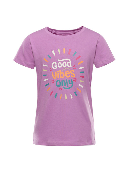 ALPINE PRO Dětské bavlněné triko ALPINE PRO DORGO first bloom varianta pa