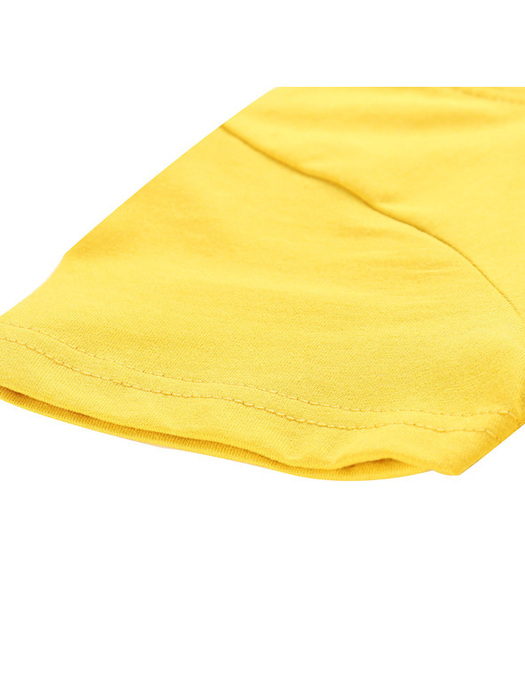 ALPINE PRO Dětské rychleschnoucí triko ALPINE PRO REJO 2 lemon curry varianta pb